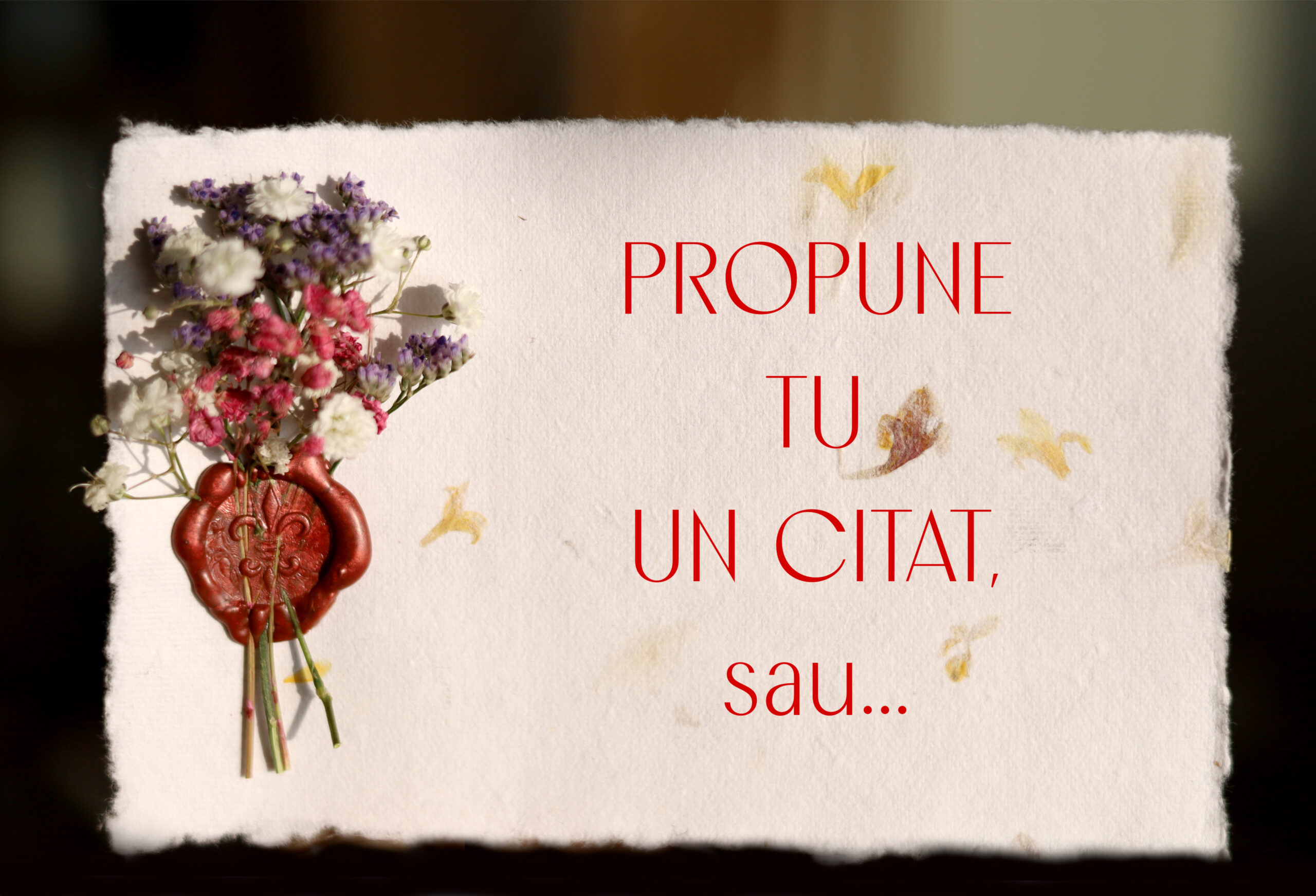 Răvaș cu flori și cuvinte nemuritoare - imagine 2